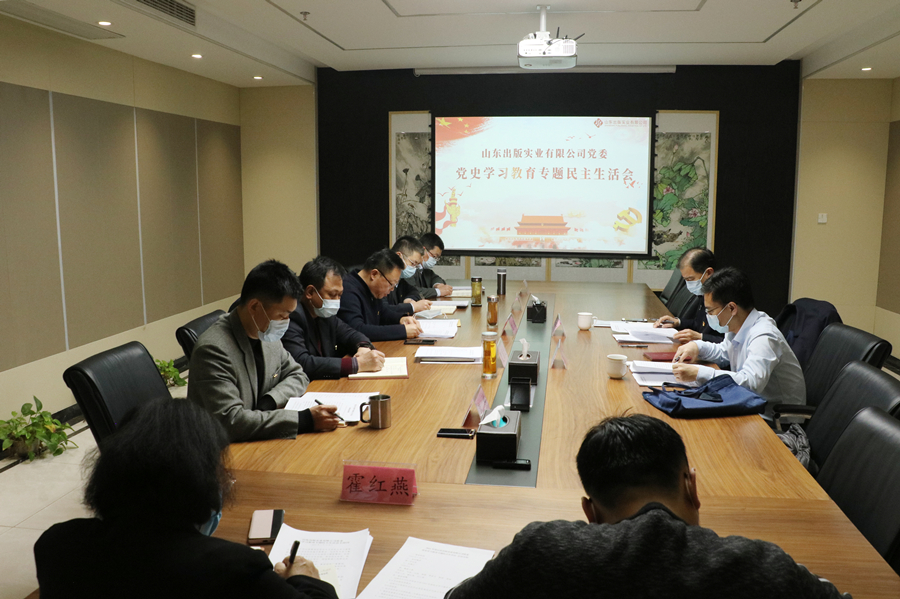 九州官方网（中国）科技有限公司官网党委召开党史学习教育专题民主生活会